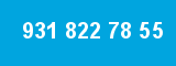 931 822 78 55 931 822 78 55